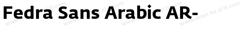 Fedra Sans Arabic AR字体转换